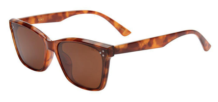 ISea Kiki Tort/Brown Polarized Sunglasses