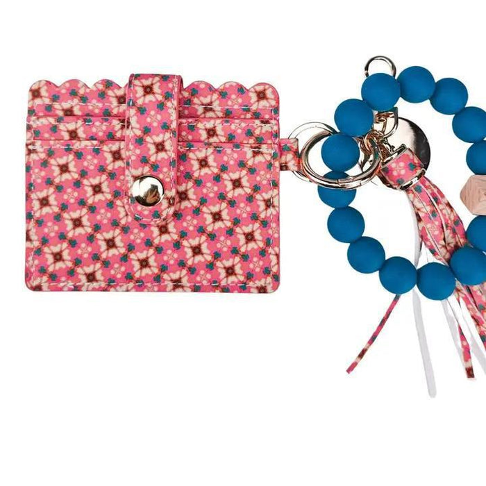 Laura Park Lucky Blossom Keychain Wristlet Wallet