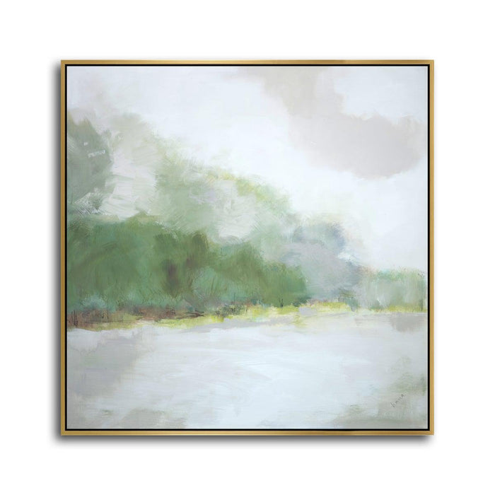 Greenspring Art w/Gold Frame 42x42