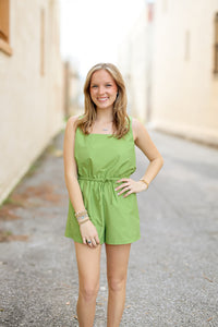 The Airy Square Romper-FINAL SALE-
