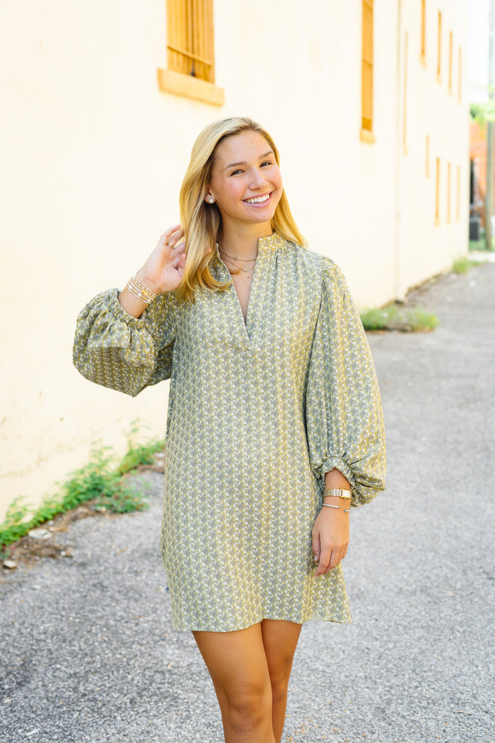 The Amelia Dress in Jacquard