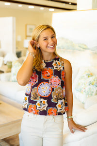 CROSBY BY MOLLIE BURCH: ALMA TANK IN STAMP COLLECTION-FINAL SALE-