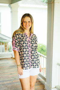 The Day By Day Top in Navy