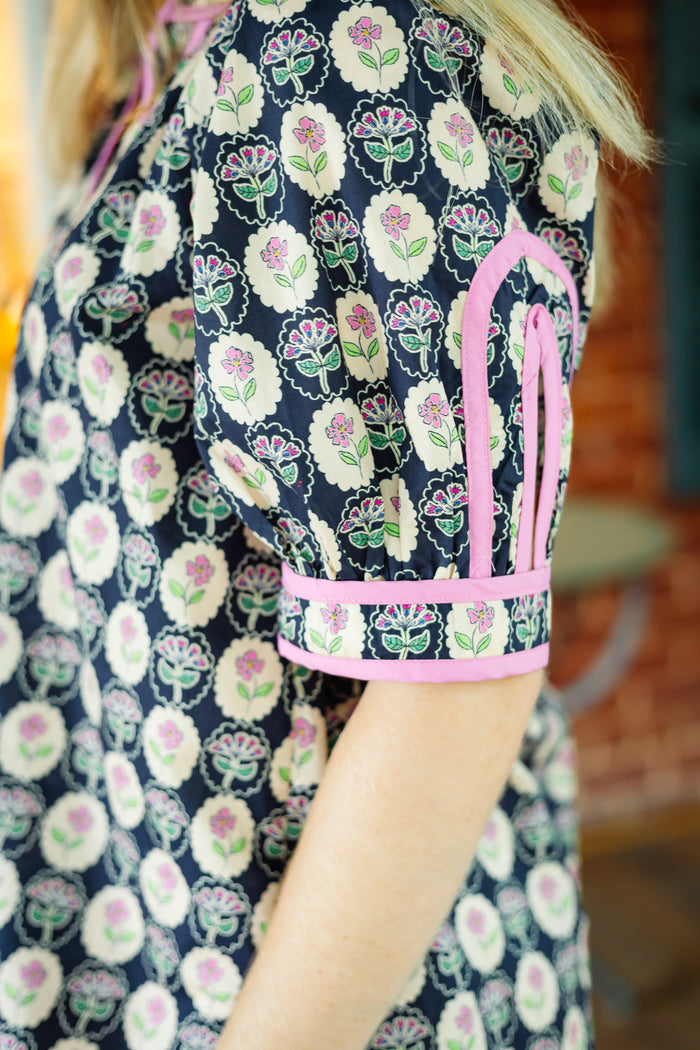 The Day By Day Top in Navy