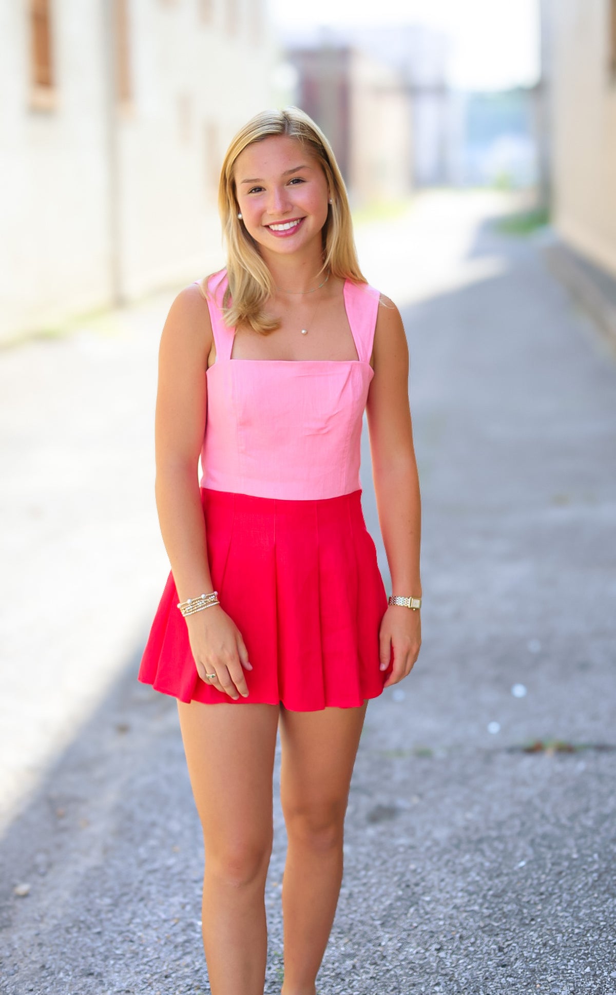The Strawberry Breeze Dress-FINAL SALE-