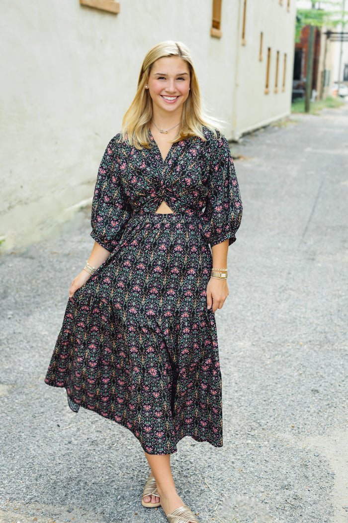 The Indigo Garden Dress