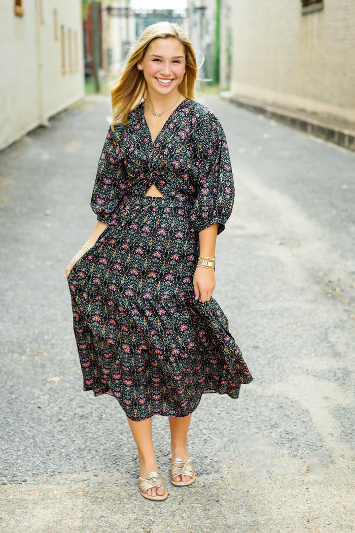 The Indigo Garden Dress