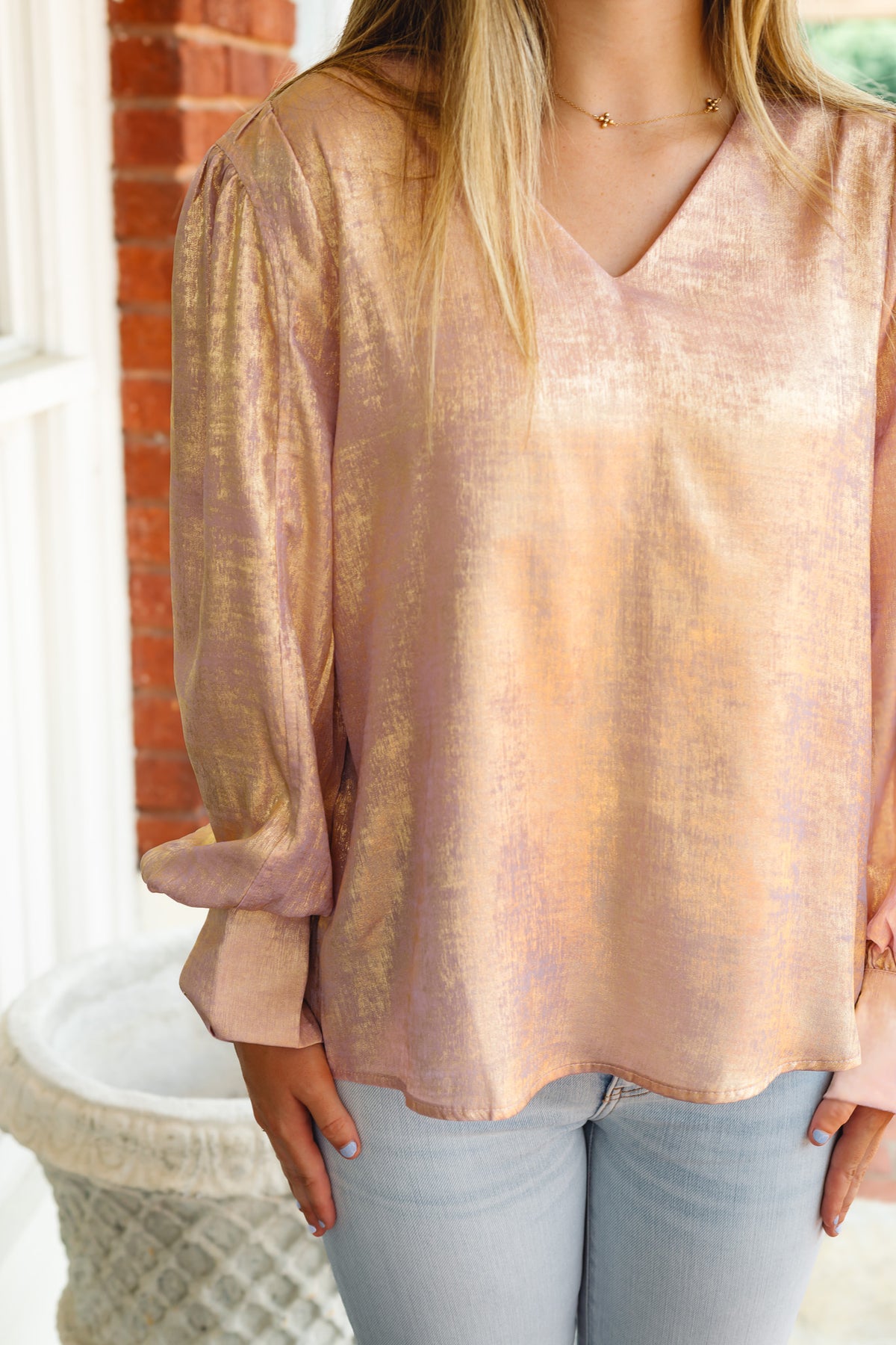 The Champagne Pop Top