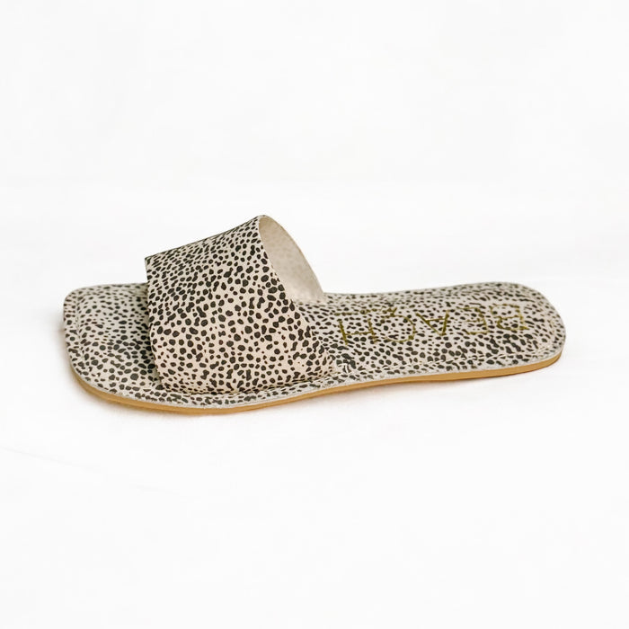 Matisse x Beach Bali Sandal in B&W Spots-FINAL SALE-