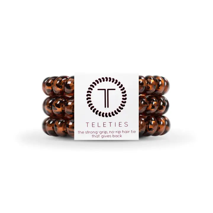 Spiral Hair Coils Large Tortoise Hair Ties