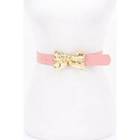 Metal Ribbon Buckle Belt-FINAL SALE-