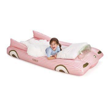 Pink Convertible Kids Sleepover Air Mattress