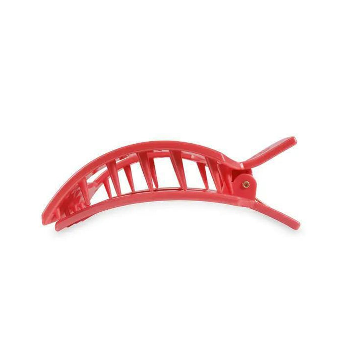 Square Flat Hair Clip | Large | Calming Coral