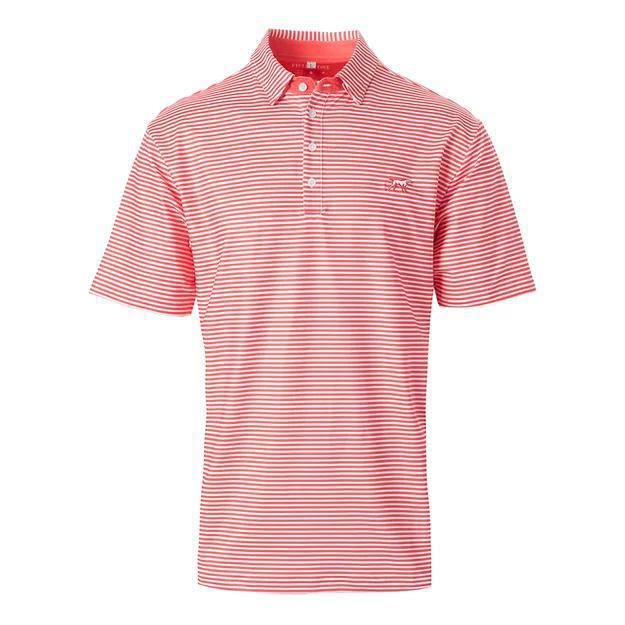 The Marshall Polo in Coral