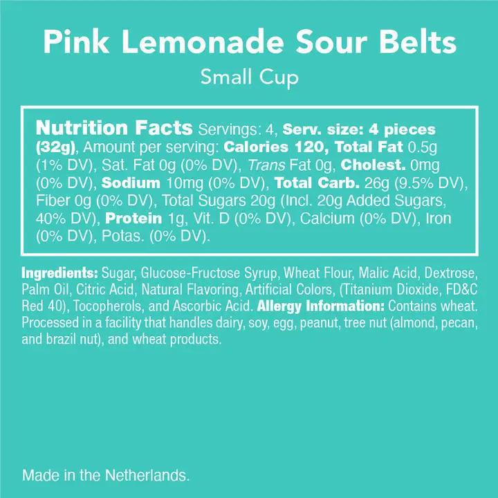 Pink Lemonade Sour Belts