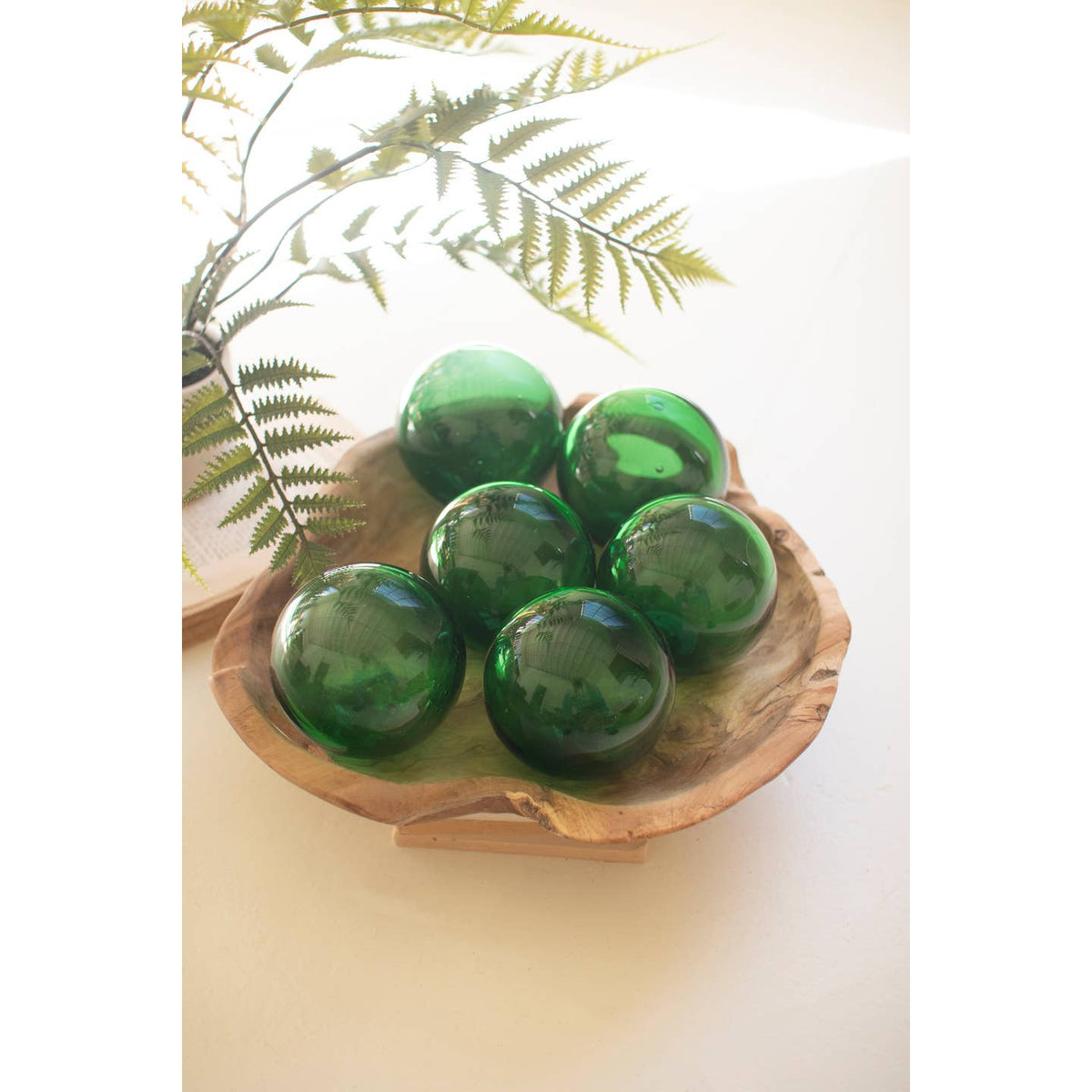 Green Glass Ball