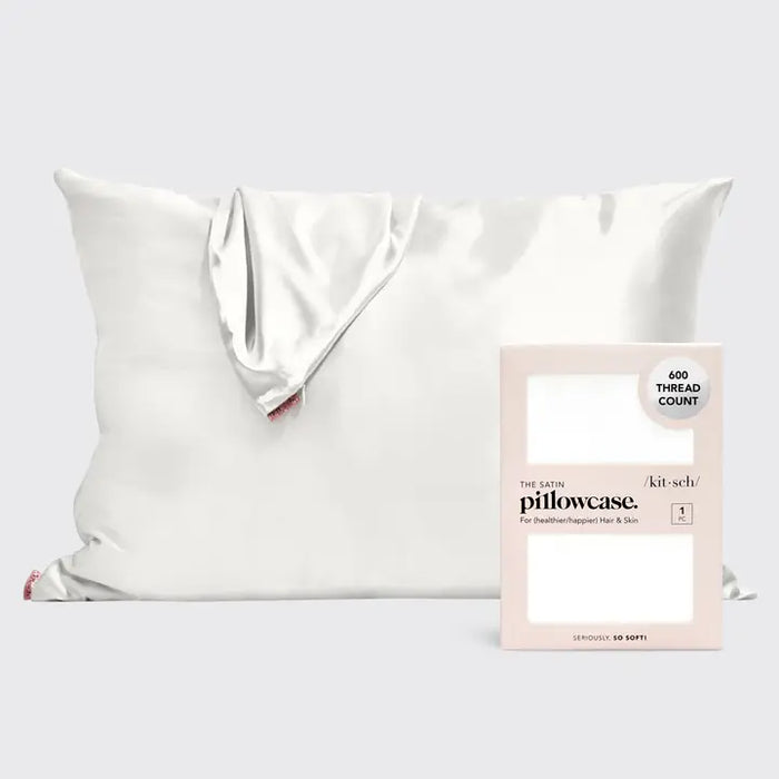 Kitsch: Standard Satin Pillowcase - Ivory