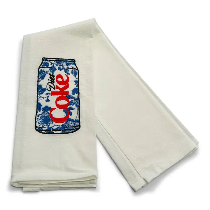Chinoiserie Diet Coke Tea Towel