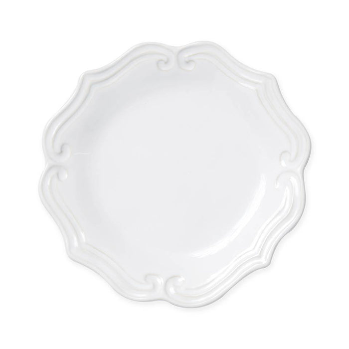 VIETRI Incanto Stone White Baroque Salad Plate