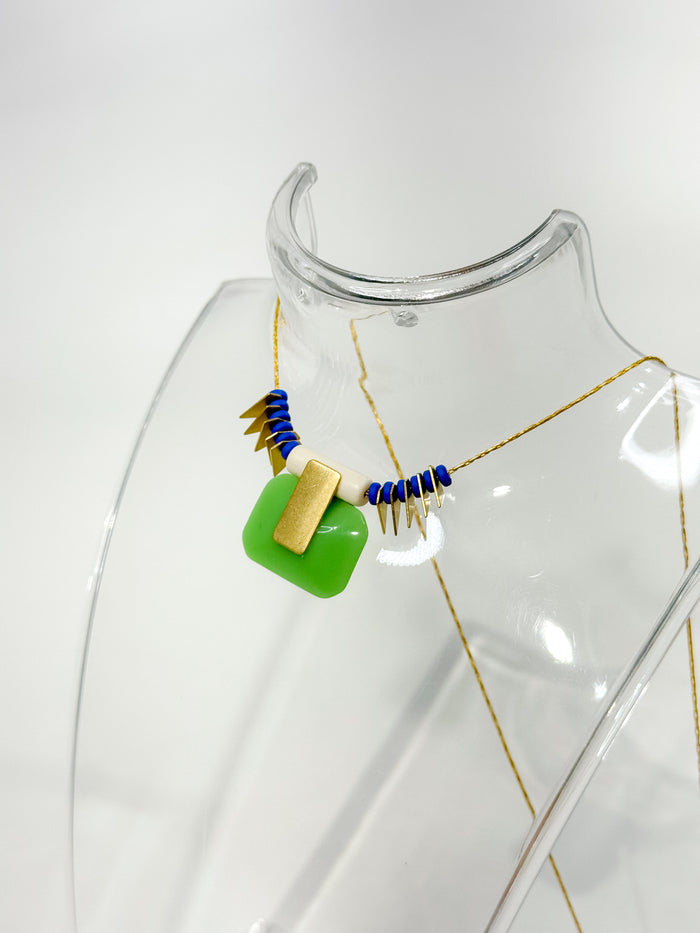 David Aubrey Vintage Glass Necklace