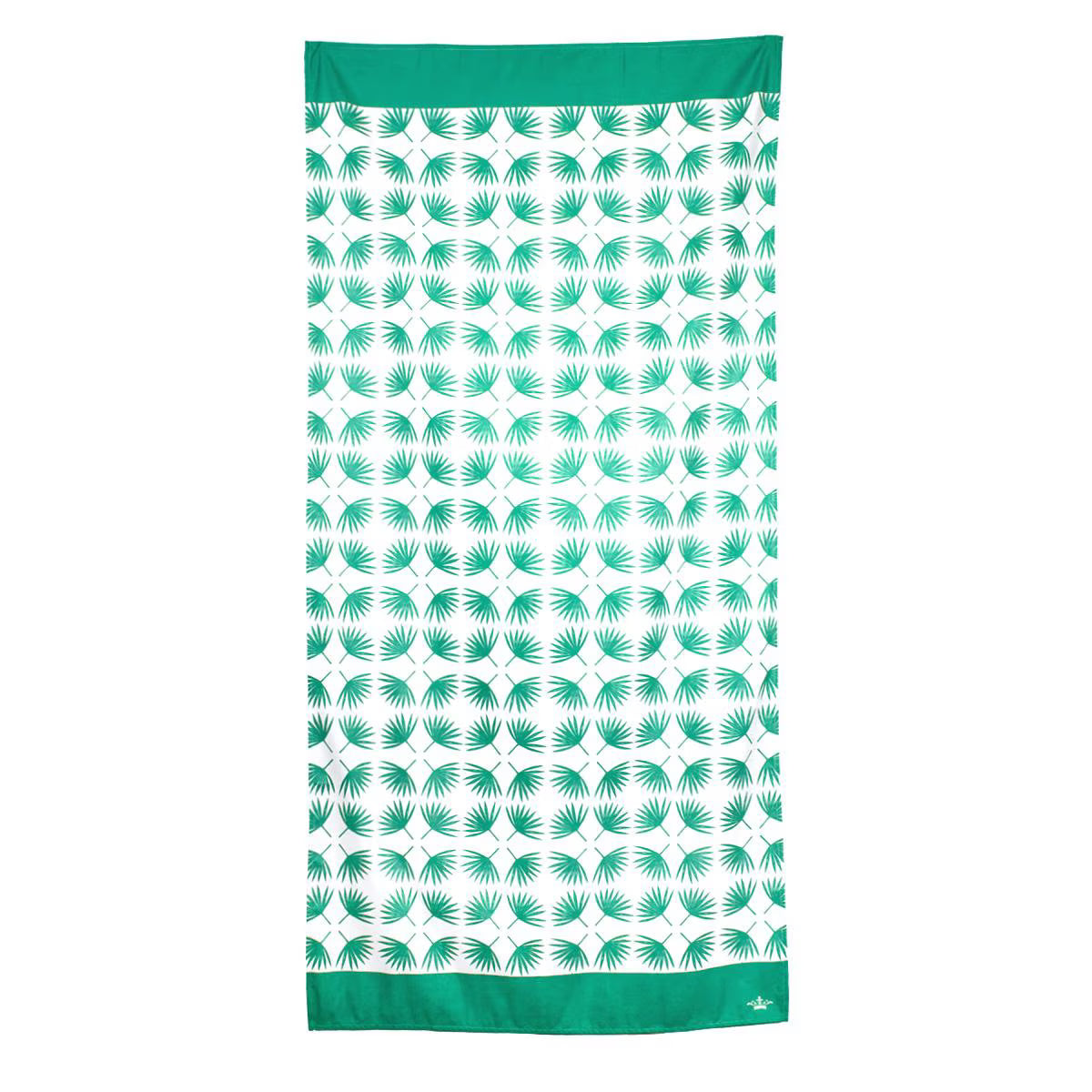 The Boca Raton Beach Towel Emerald 34x70