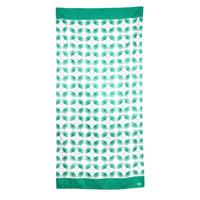 The Boca Raton Beach Towel Emerald 34x70