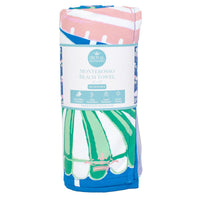 The Monterosso Beach  Towel Sapphire 34x70