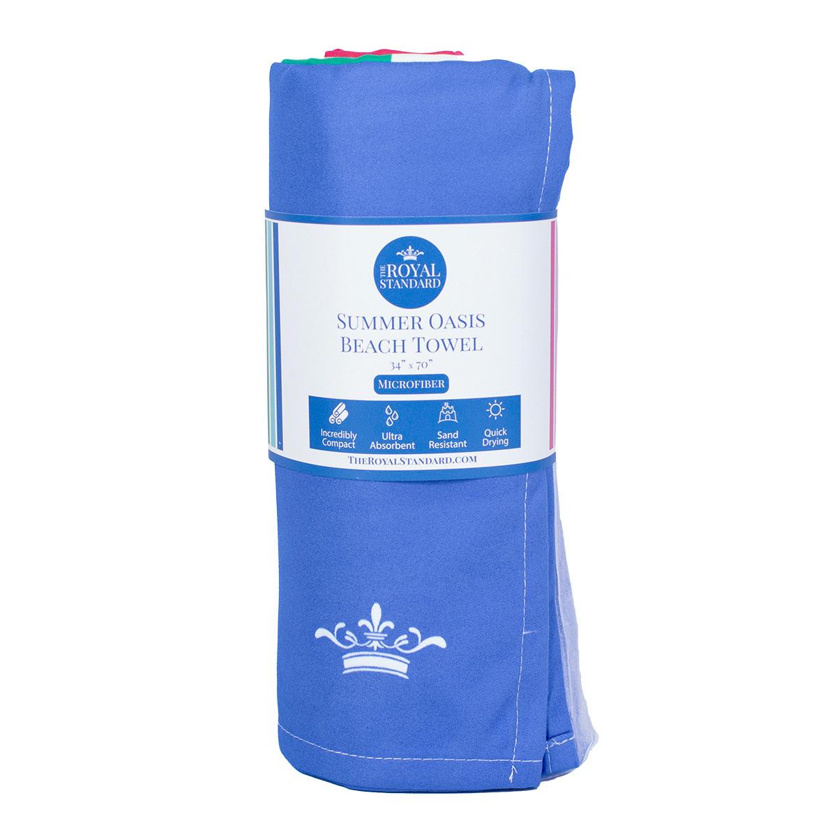 Summer Oasis Beach Towel 34x70