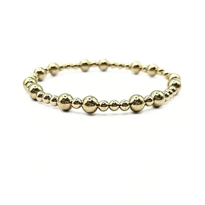 The Malibu Collection 14K Gold Filled Beaded Bracelet