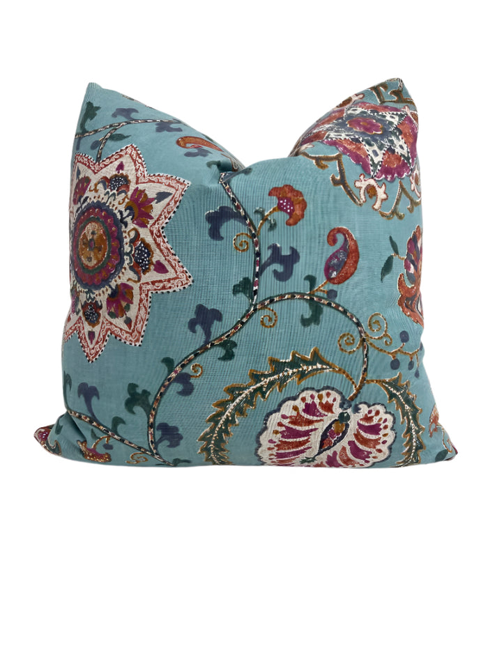 Soumak Persian Blue Pillow