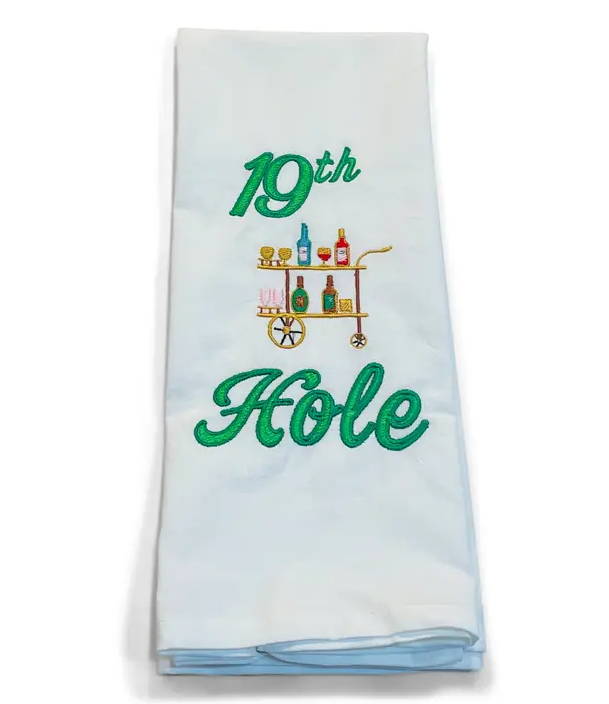 19th Hole Tea Towel