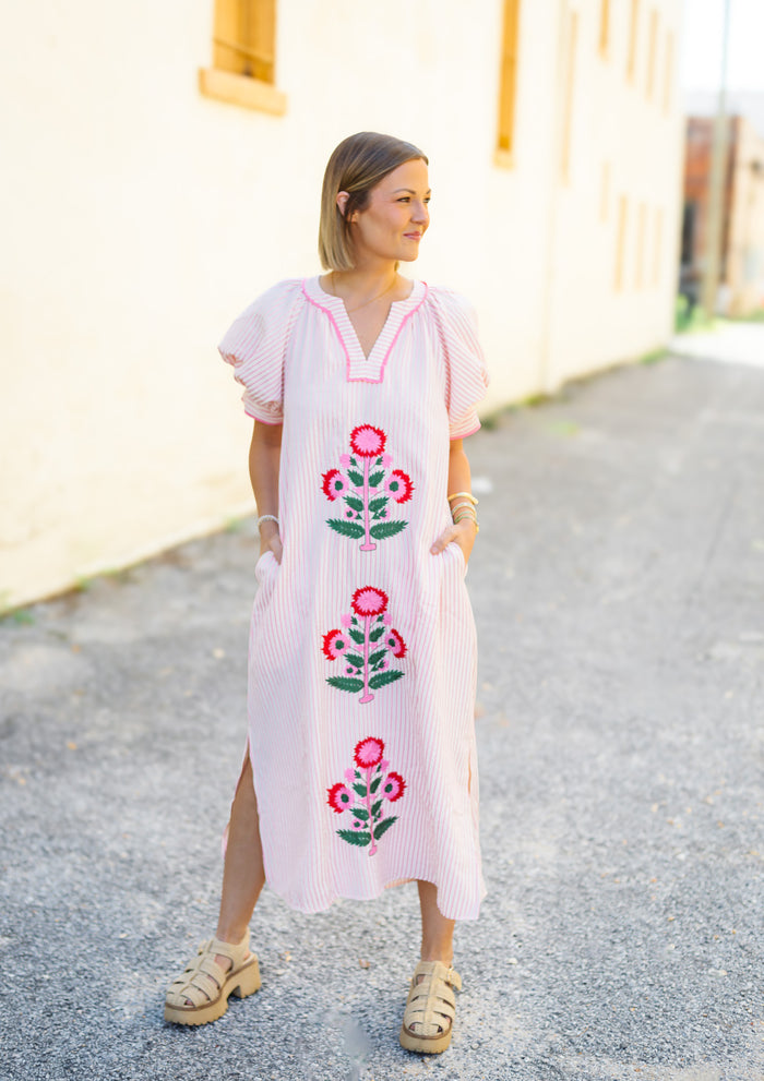 The Tetsy Dress in Pink