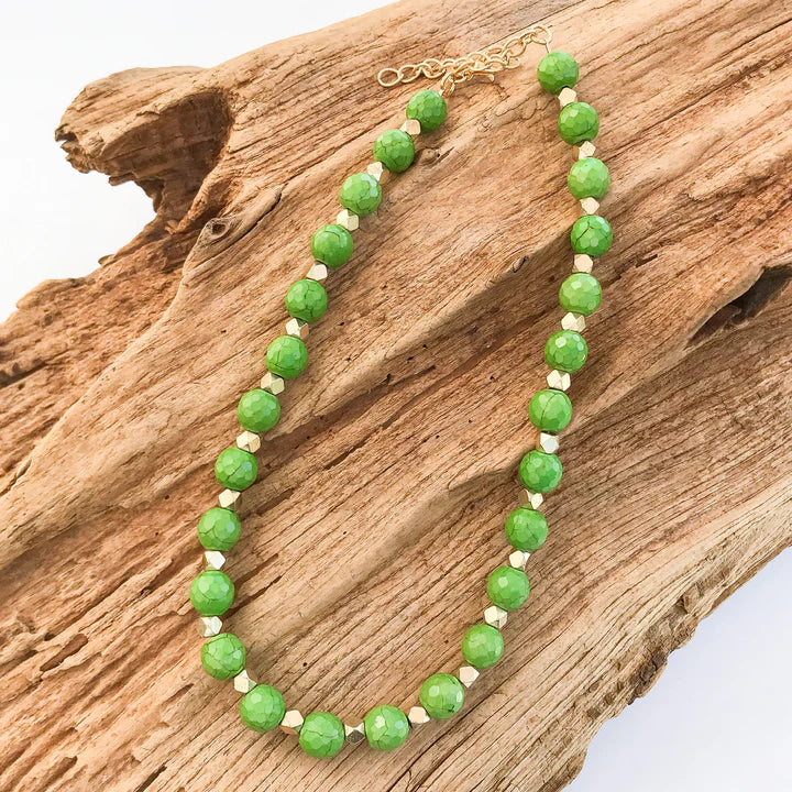 Virtue: Studded Gemstone Necklace