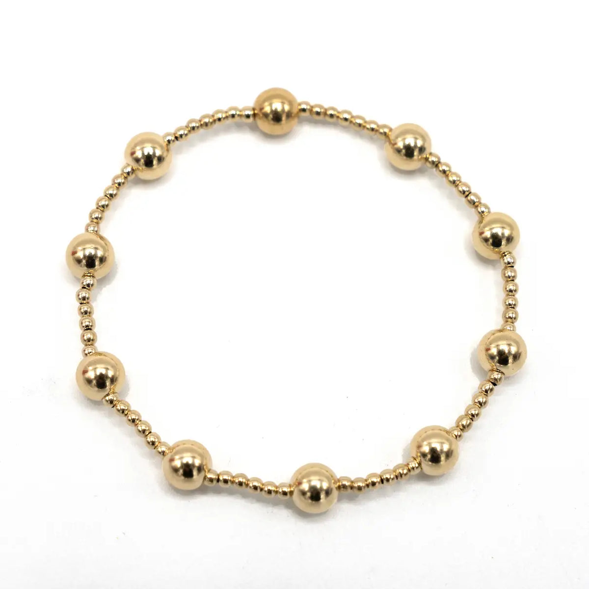 Erin Gray The Malibu 2x6 14k Gold-Filled Beaded Bracelet