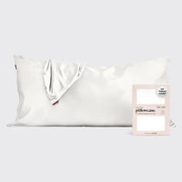 Kitsch: Satin King Pillowcase - Ivory