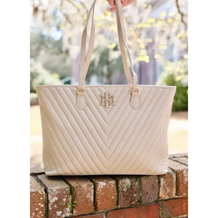 Caroline Hill Tabitha Quilted Tote