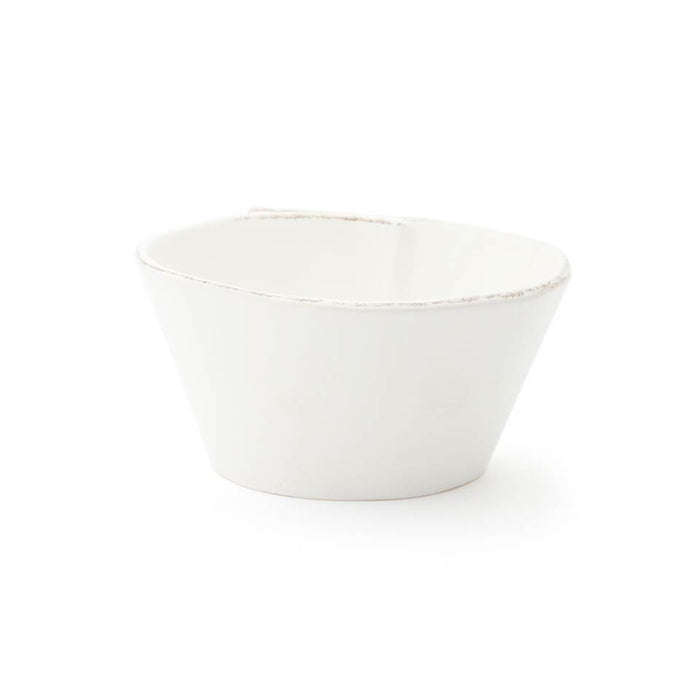 VIETRI Lastra White Stacking Cereal Bowl