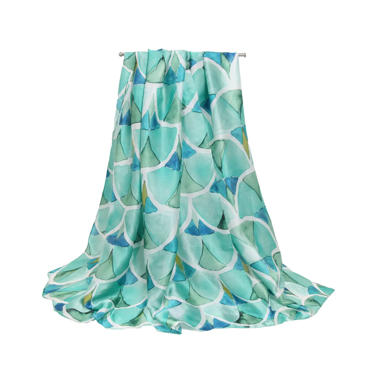 Satin-Like Lightweight Printed Scarf