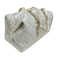 The Debra Diamond Weekender Duffle Bag Ivory