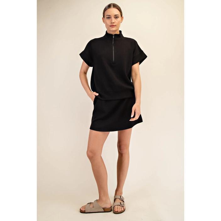 The Stride Top in Black