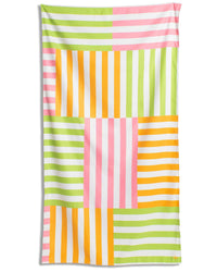 Freeport Stripe Giant Beach Towel- Pink 40x70