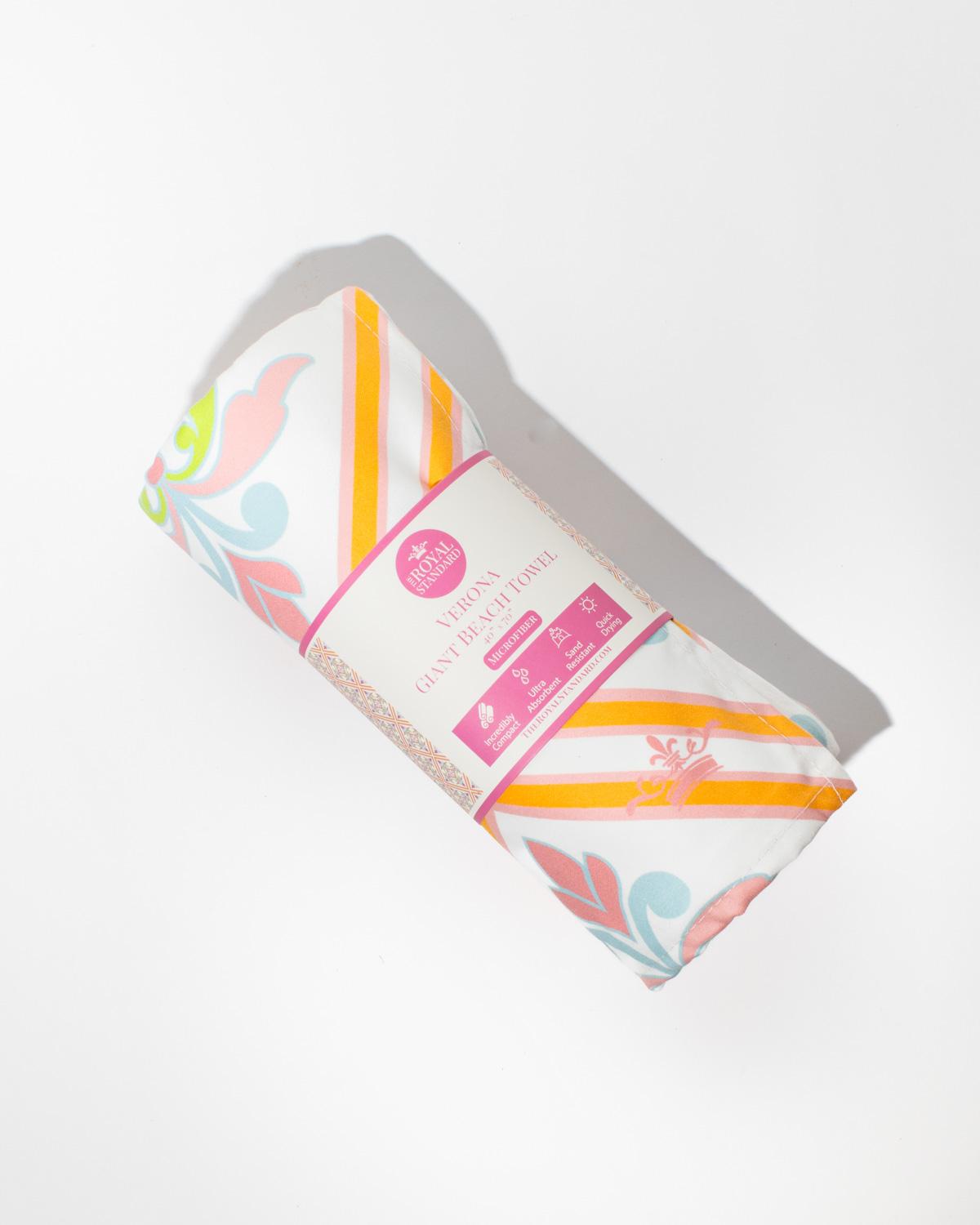 The Verona Giant Beach Towel 40x70