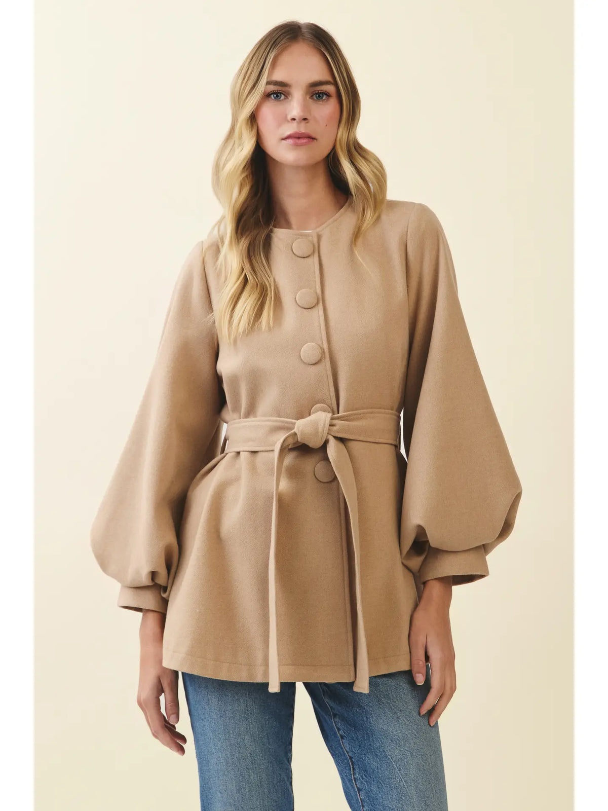 The Minka Jacket in Taupe