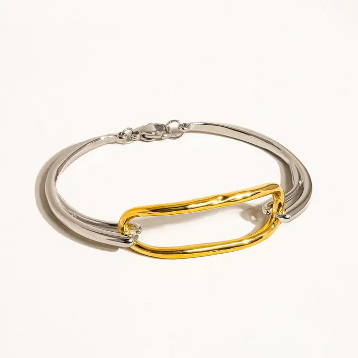 Lilith 18K Non-Tarnish Hoop Bracelet