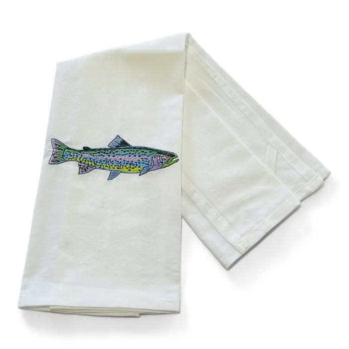 Rainbow Trout Tea Towel