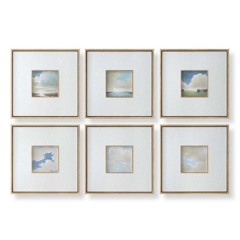 Cumulation Framed Canvas Art