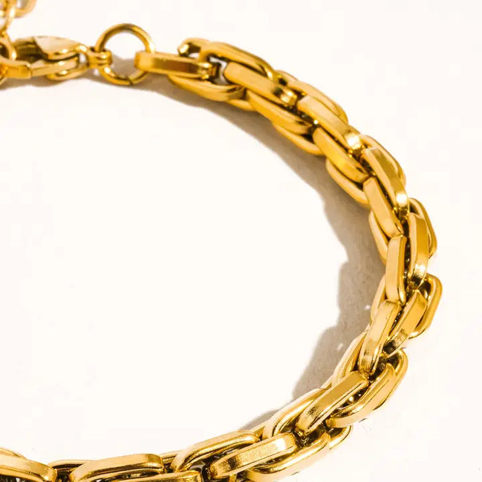 Kolt 18K Gold Non-Tarnish Thin Chain Bracelet
