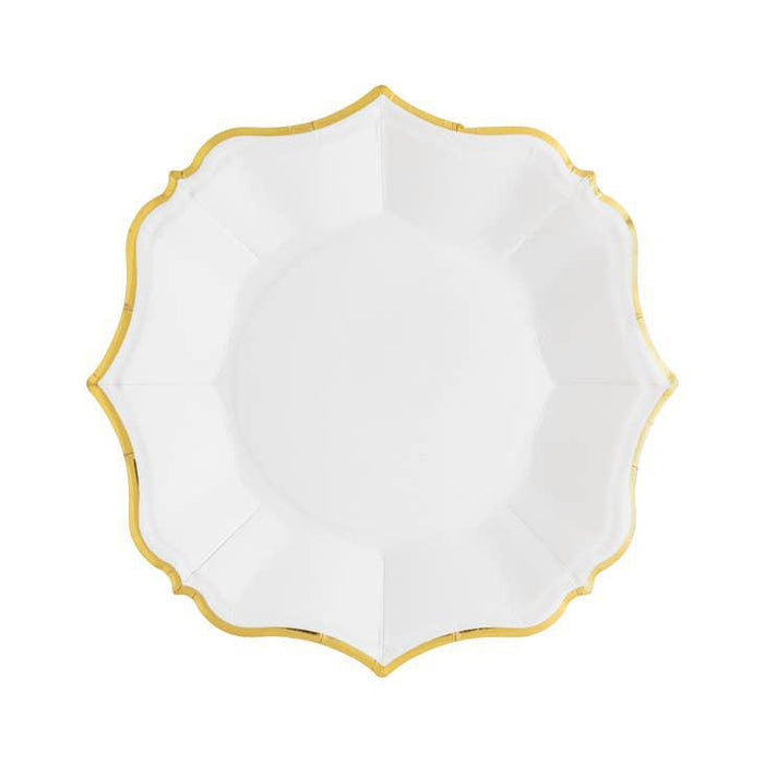 White Dessert Plates