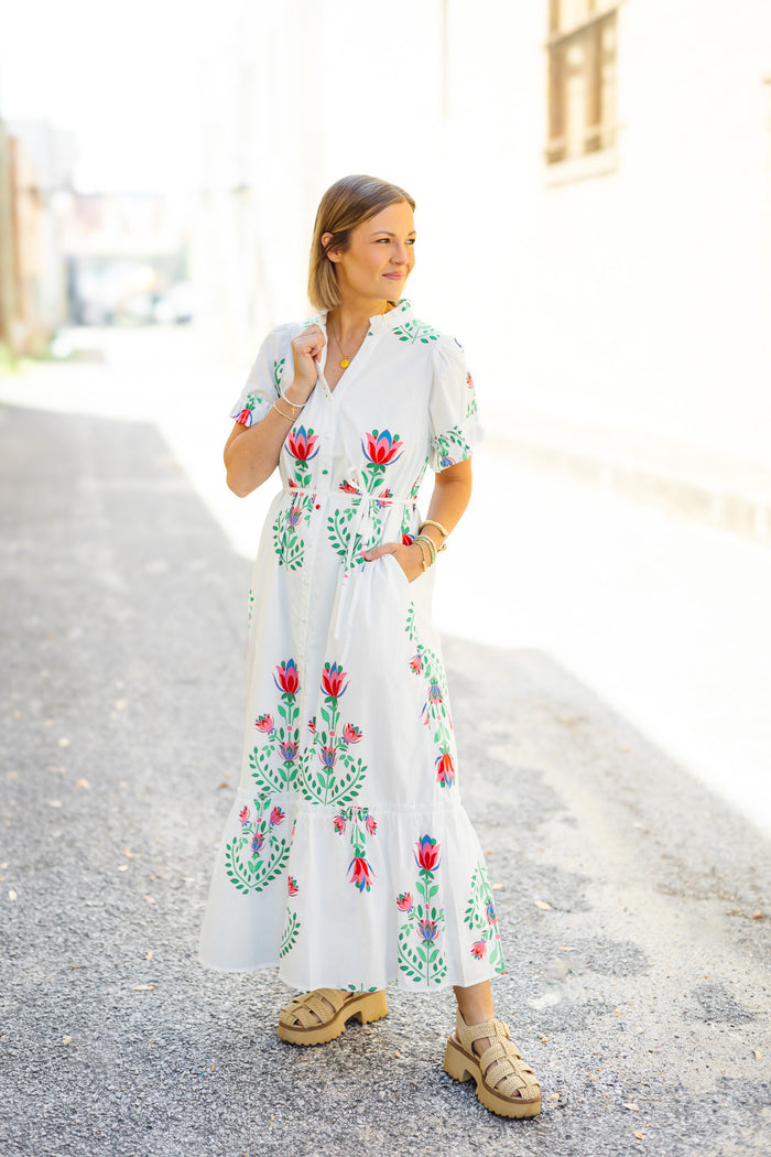 The Saury Floral Dress