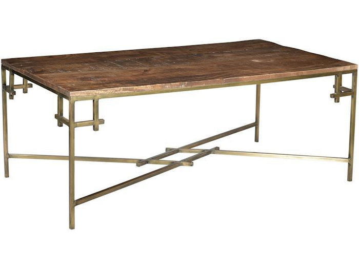 CV Bengal Manor Iron/Wood Rect. Cocktail Table
